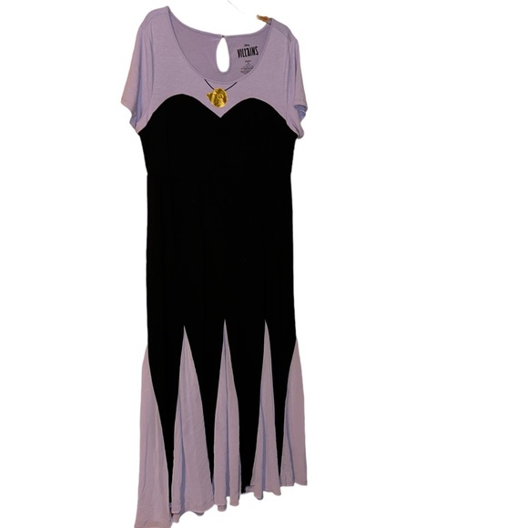 Torrid Disney Villains Ursula Costume Cosplay Maxi Dress Little Mermaid 2X XXL - Picture 4 of 7